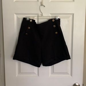 Black shorts